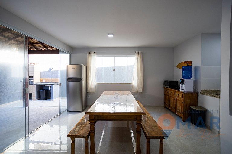 Casa com 6Qtos em Manguinhos | 300m do Mar | CC 18
