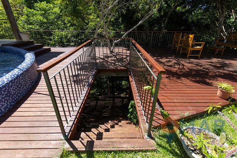 Casa com Piscina e Acesso a Praia | Cavalo Marinho