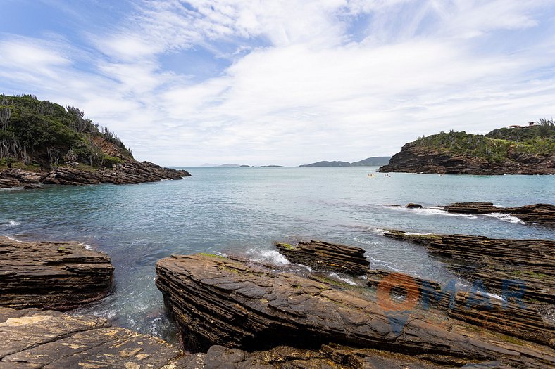 Casa com Piscina e Acesso a Praia | Cavalo Marinho