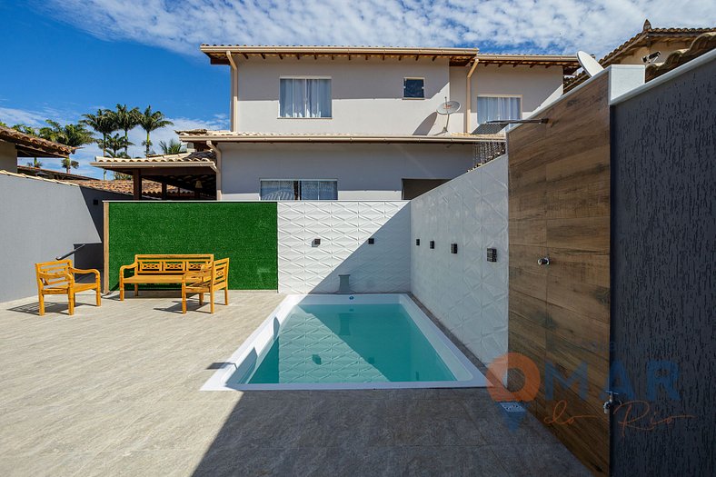 Casa de 6 habitaciones en Manguinhos | 300m del mar | CC 18