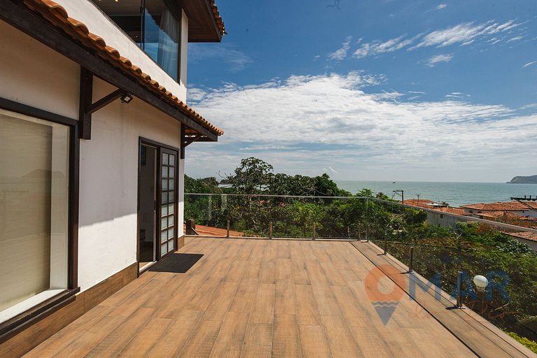 Casa de Praia c/ Área Goumert e 4 Suítes | CBR 11