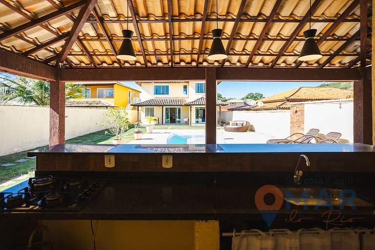 Casa de Praia em Búzios c/ Piscina e Garagem |GR 4