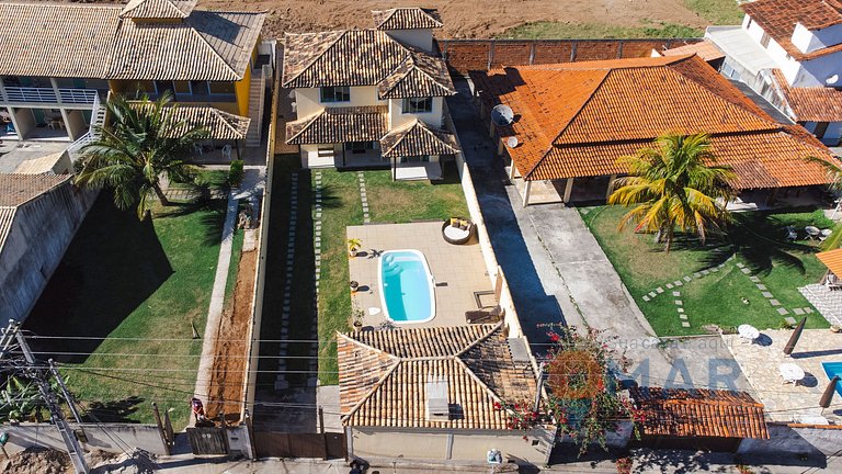 Casa de Praia em Búzios c/ Piscina e Garagem |GR 4