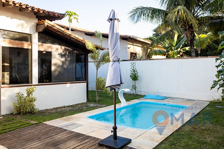 Casa em Búzios c/ Piscina e Churrasqueira | CSM 13