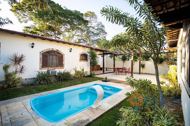 Casa em Búzios c/ Piscina e Churrasqueira | CSM 13