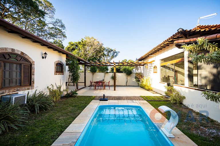 Casa em Búzios c/ Piscina e Churrasqueira | CSM 13