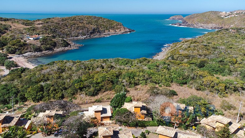 Casa em Búzios com vista mar e piscina | EDF 12