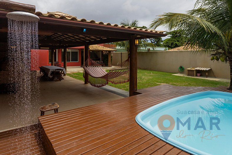 Casa en Búzios a 290m de la playa | Villa do Voo