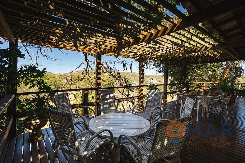 Casa en Búzios con barbacoa y vista al mar| EDF 16