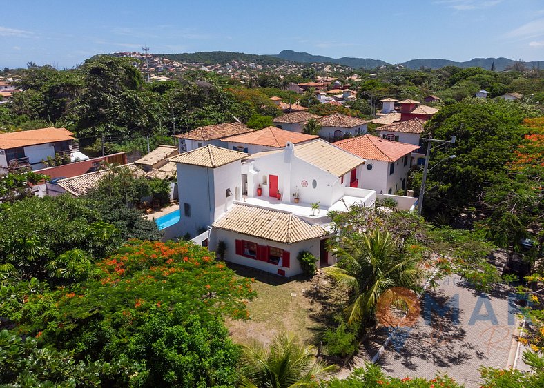 Casa Flora com Piscina: Suíte Amarela