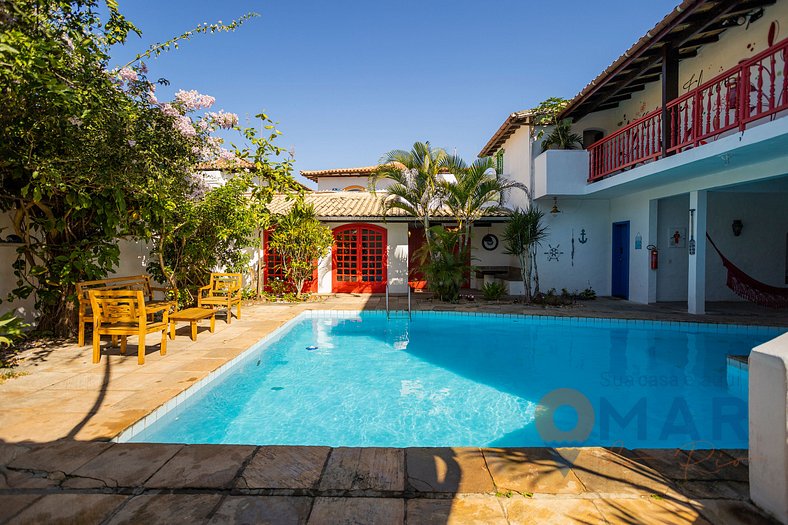 Casa Flora con Piscina: Suite Roja