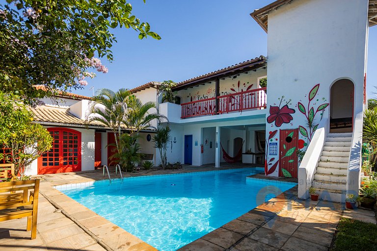 Casa Flora con Piscina: Suite Roja