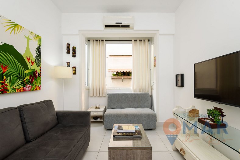 Charming 2Bedrooms Stay in Leblon | JL 134/204