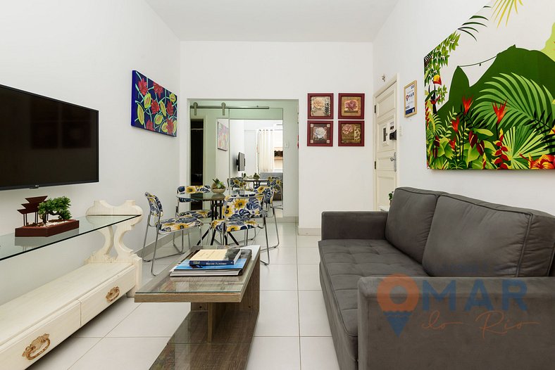 Charming 2Bedrooms Stay in Leblon | JL 134/204