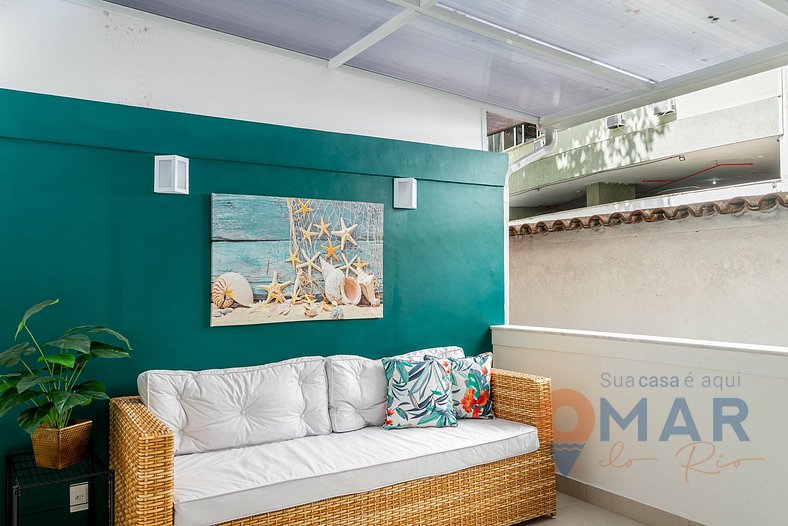 Decorated Apartment, 2 Bedrooms in Ipanema | NS8/102