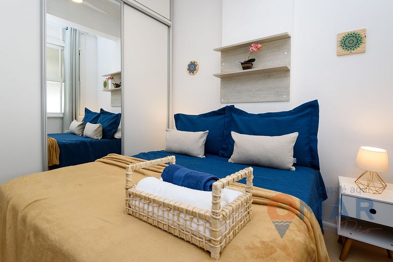 Dormitorio y sala de estar en Copacabana | PJ 145/1106