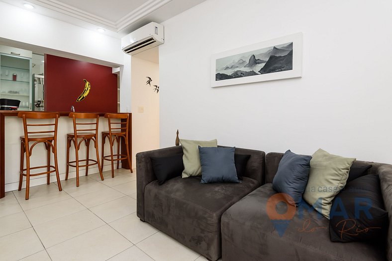 Encanto carioca con 3BDRs en Ipanema |GC 126/503