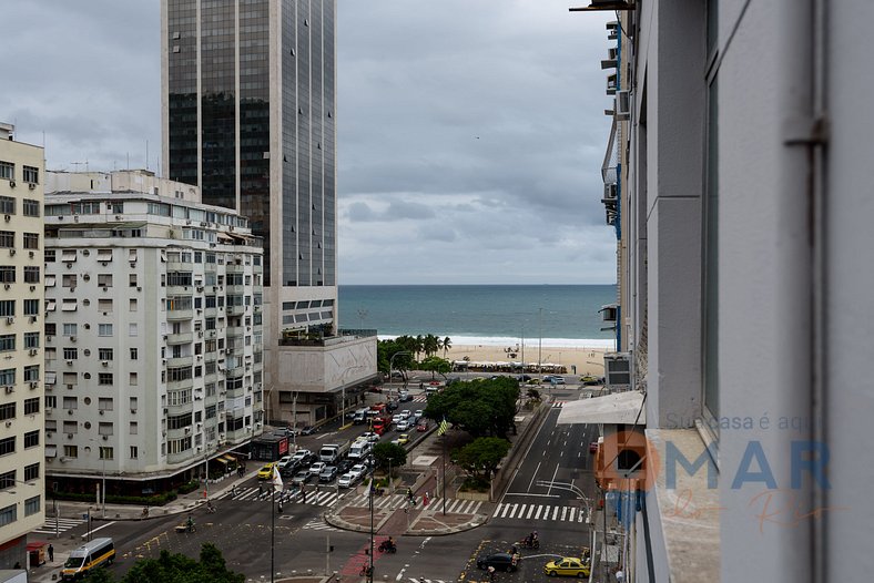 Estúdio com Vista Mar em Copacabana | MVC 15/911