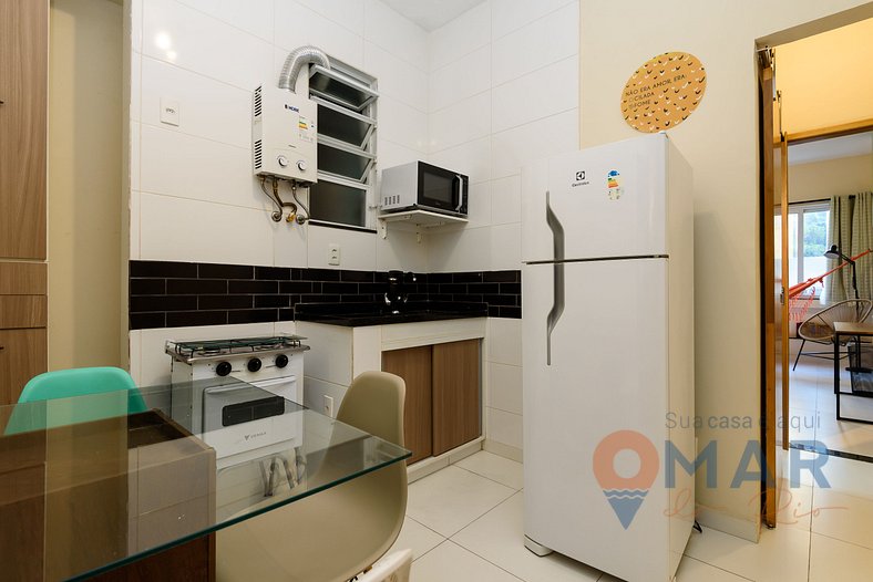 Estudio en Copacabana a 200 metros de la playa | NSC 1085/60