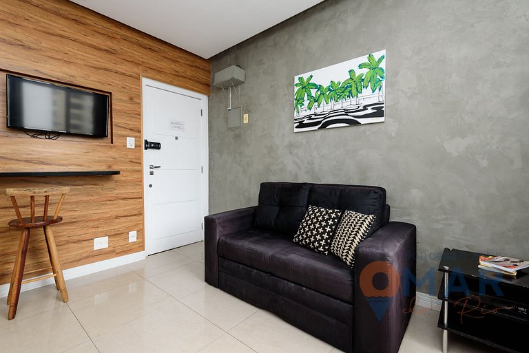 Flat a 200m da Praia de Copacabana | SC 86/712