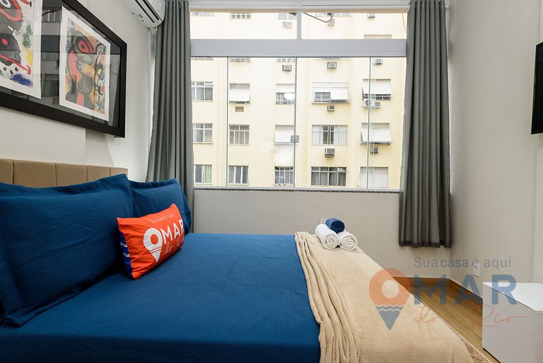 Fully-equipped studio 200m close to Copacabana beach