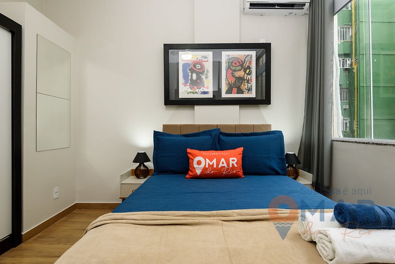 Fully-equipped studio 200m close to Copacabana beach