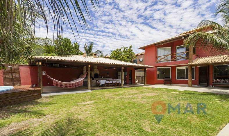 House in Búzios 290m from the beach | Villa do Voo