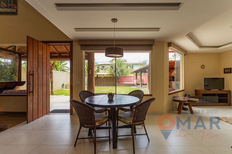 House in Búzios 290m from the beach | Villa do Voo