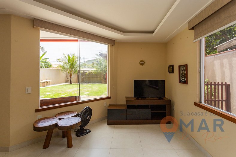 House in Búzios 290m from the beach | Villa do Voo