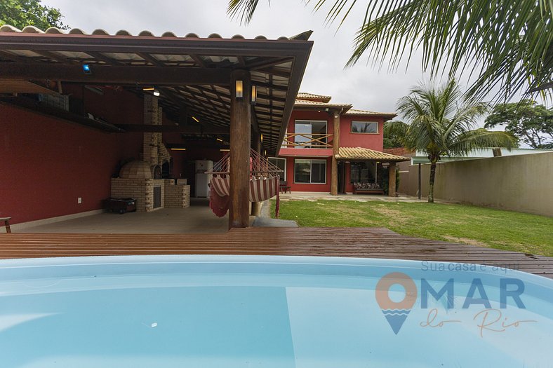 House in Búzios 290m from the beach | Villa do Voo