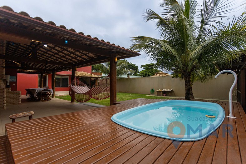 House in Búzios 290m from the beach | Villa do Voo