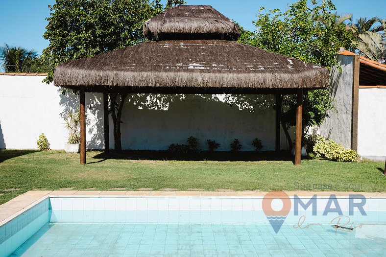 House w/ Garage 650m from Geribá Beach | CRG 32