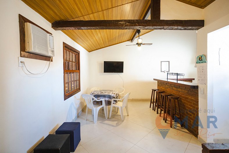 House w/ Garage 650m from Geribá Beach | CRG 32