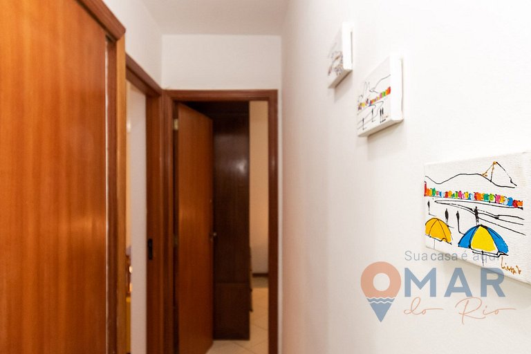 Lindo Apartamento a 200m da Praia | NSC 1010/302