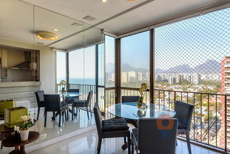 Modern 2-Bedroom w/ Sea View and Pool | LC 6250/1203