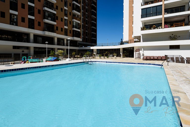 Moderno 2 Dormitorios Beira-Mar con Piscina | LC 6250/1203