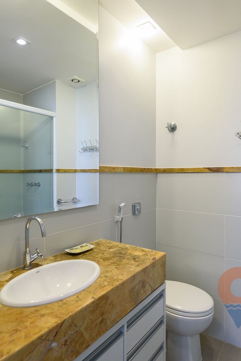 Moderno Apartamento a 260m da Praia | JC 64/201