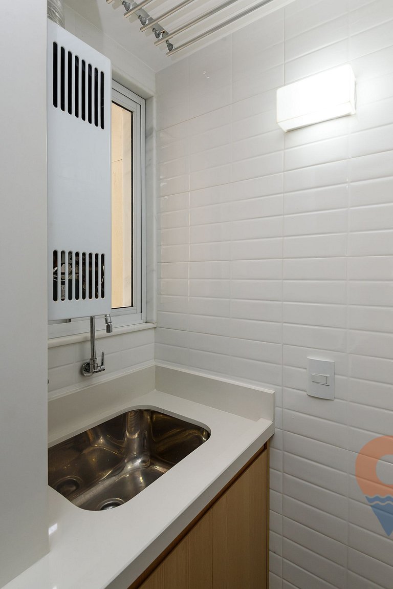 Moderno apartamento a 50m da Praia | PF 19/1004