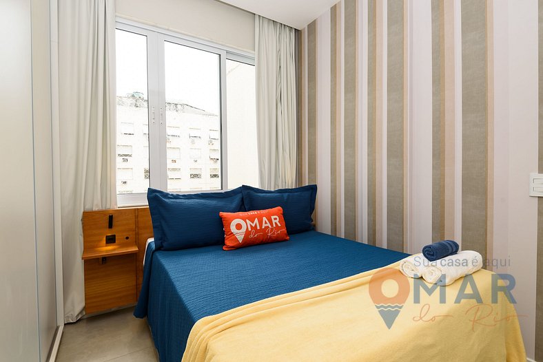 Moderno apartamento a 50m da Praia | PF 19/1004