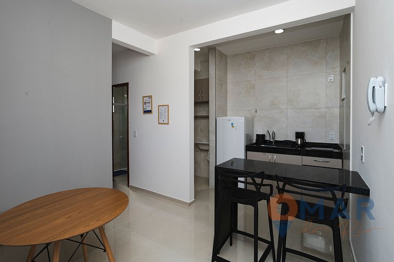 Moderno apartamento com garagem em Búzios |BSH 204