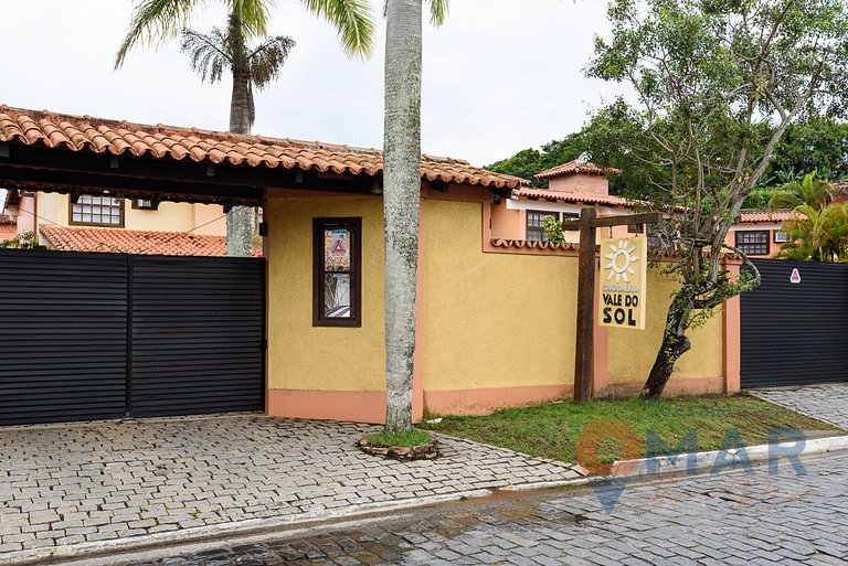Omar do Rio Búzios: Casa de Condomínio com Área Externa e Pi