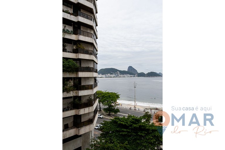 Omar do Rio: Moderno 2Qtos c/ Vista Mar, Internet 250mbps, W
