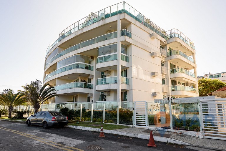 Omar do Rio: Moderno 3Qts em Condomínio Beira Mar, c/ vista