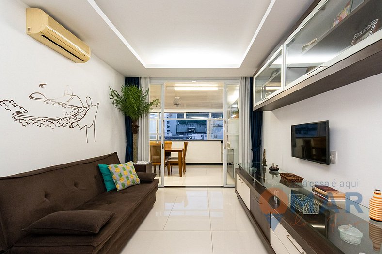 Penthouse with balcony in Copacabana | NSC 249/Cob01