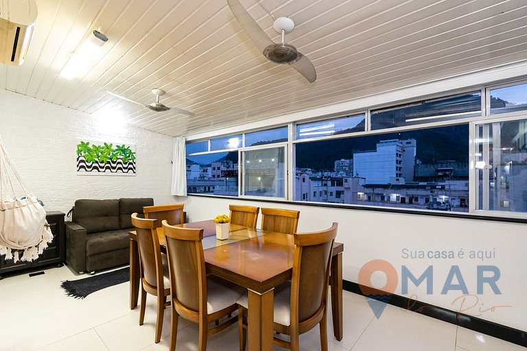 Penthouse with balcony in Copacabana | NSC 249/Cob01