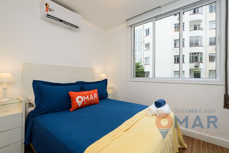 Quarto e Sala a 100m da Praia | BL 34/501