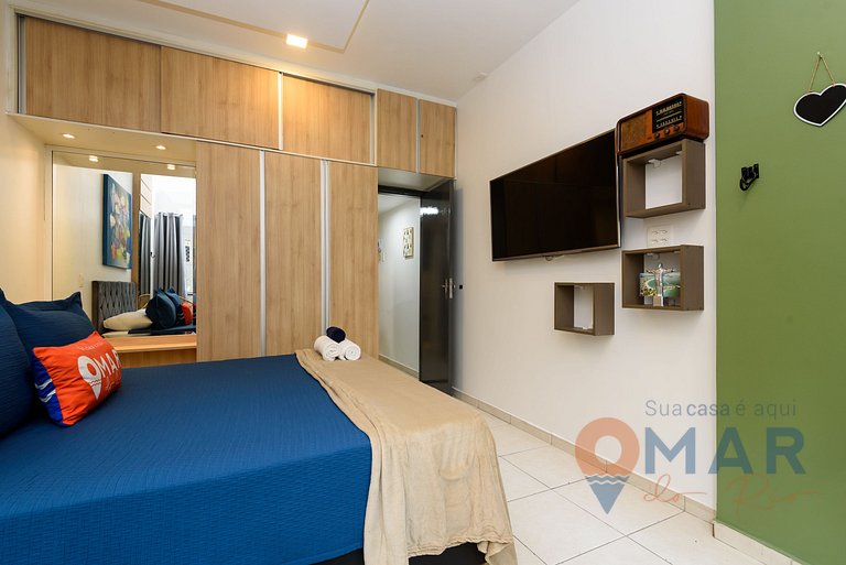 Refurbished studio 200m from Copacabana Beach