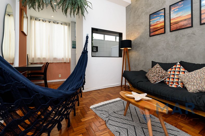 Room & Lounge a 300 metros de la playa de Ipanema | JG 15/50