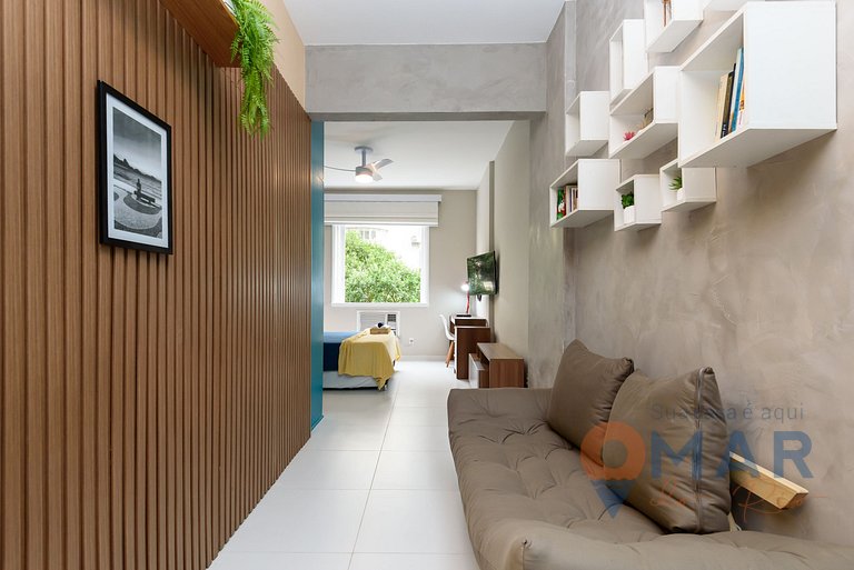 Studio 500 meters from Copacabana Beach | BL 162/402