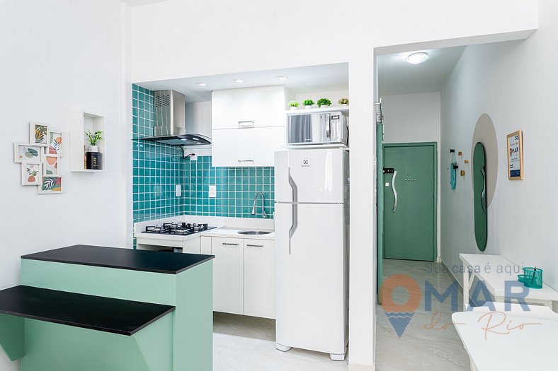 Studio 60m from Copacabana Beach | AS 76/810